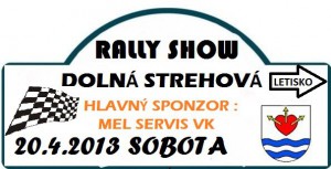 Rally Show dolná Strehová 2013