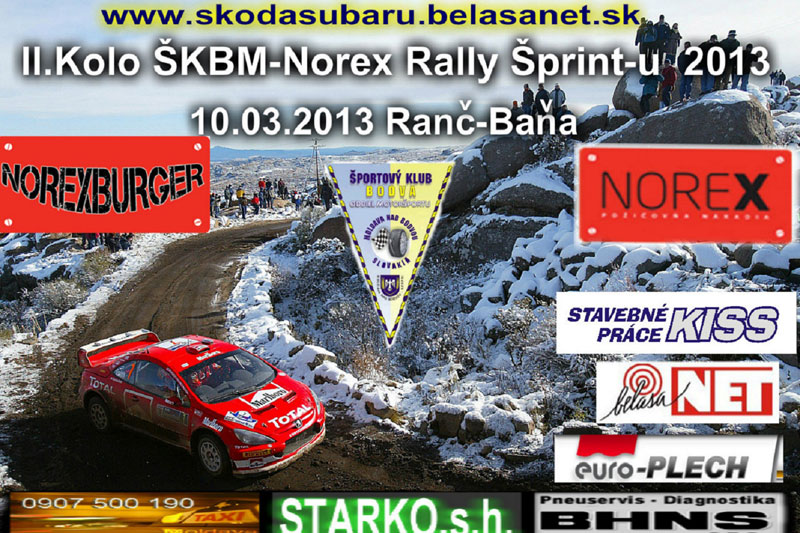 ŠKBM Rally Sprint 2. kolo