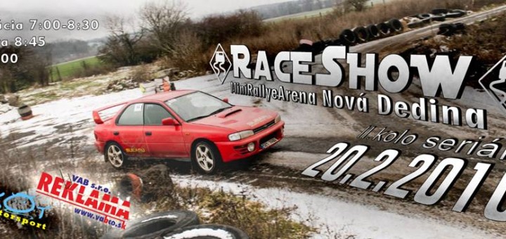 2. kolo RaceShow 2016 - Nová Dedina